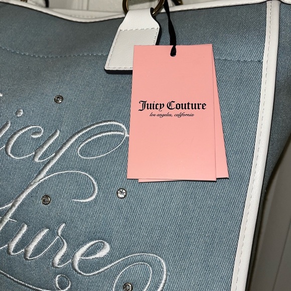 Juicy Couture Beach Denim Tote - Picture 9 of 16